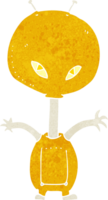 alienígena de desenho animado png