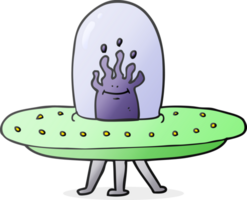 cartoon flying saucer png