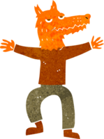 Cartoon-Fuchs-Mann png