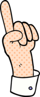 carton of hand gesture png