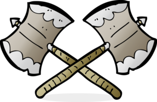 crossed axes cartoon png