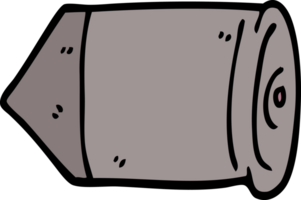 cartoon doodle bullet png