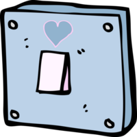 cartoon turn me on light switch png