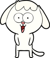 chien de dessin animé mignon png