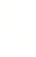 dibujo de tiza de oso bailando png