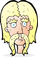 cartoon man with long mustache png