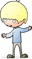 cartoon boy with outstretched arms png