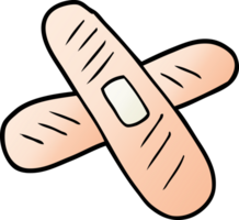 cartoon sticking plaster png