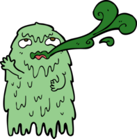 grober Cartoon-Geist png