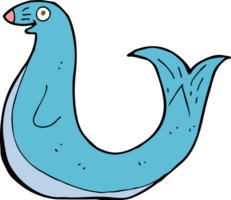 cartoon gelukkige zeehond png