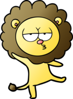 cartoon dancing lion png