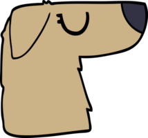 cara de cachorro de desenho animado png