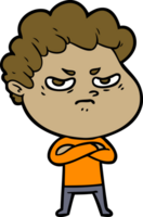 cartoon angry man png