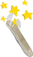 llave ajustable de dibujos animados png