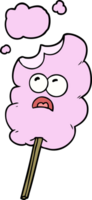 cotton candy cartoon png