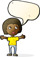 cartoon happy person with speech bubble png