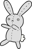 cartoon toy rabbit png