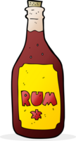 bottiglia di rum dei cartoni animati png