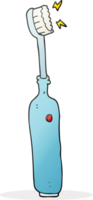 hand drawn cartoon electric tooth brush png