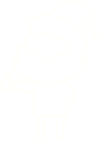 Happy Old Man Chalk Drawing png