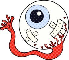 cartoon injured eyeball png