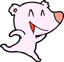 laughing bear cartoon png