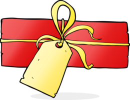 cartoon christmas present png