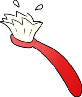 brosse à dents de dessin animé png