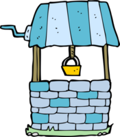 cartoon wishing well png