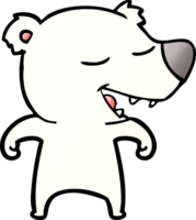 cartone animato orso polare png