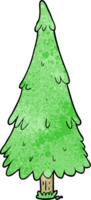 cartoon christmas tree png