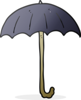 hand drawn cartoon umbrella png