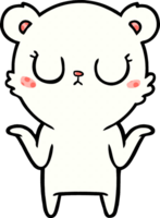 polar bear cartoon png