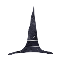 hand retro cartoon witch hat png