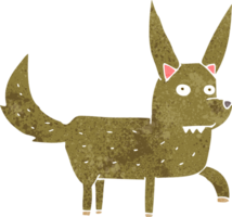 perro salvaje de dibujos animados png