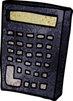 calculadora de garabato de dibujos animados png