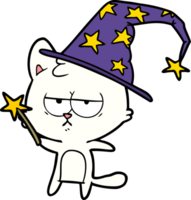 bored cartoon cat png