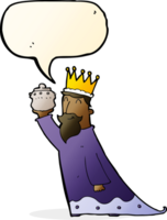 one of the three wise men with speech bubble png