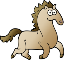 cartoon doodle magnificent stallion png