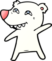 polar bear cartoon png