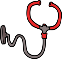cartoon doodle stethoscope png