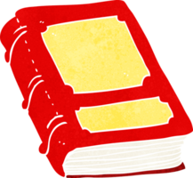 Cartoon altes Buch png