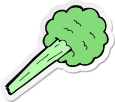 sticker of a cartoon gas blast png