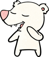 cartone animato orso polare png