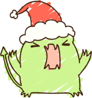 Festive Imp Chalk Drawing png