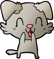 laughing cartoon dog png