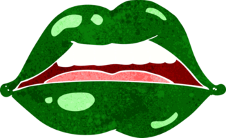 dibujos animados sexy Víspera de Todos los Santos labios símbolo png