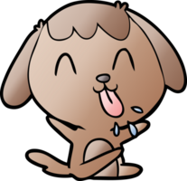 perro de dibujos animados lindo png