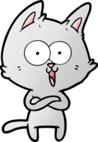 funny cartoon cat png