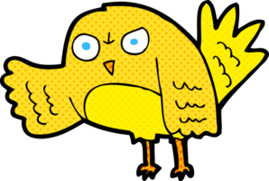 angry cartoon bird png